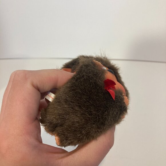 Monchhichi Keychain Water Tube Pair Sekiguchi Doll Toy Plush Japanese Monkey - Picture 10 of 14